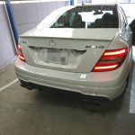 AMG C63 バッテリー交換