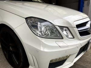 W212 バックアップバッテリー故障 サブバッテリー 交換