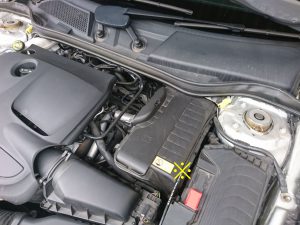 ベンツ CLA X117 C117 シューティングブレーク バッテリー交換