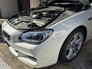 BMW 640i F13 サブ バッテリー交換 費用 価格 位置 場所