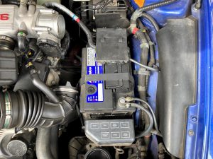 アルファロメオ 156 GTA バッテリー交換