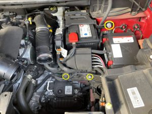 プジョー 3008 バッテリー交換