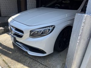 ベンツ S550 クーペ C217 バックアップバッテリー サブ バッテリー交換 値段 位置 場所 費用