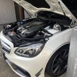 ベンツ Benz W212 E63 バッテリー交換 費用 値段 価格 位置 場所